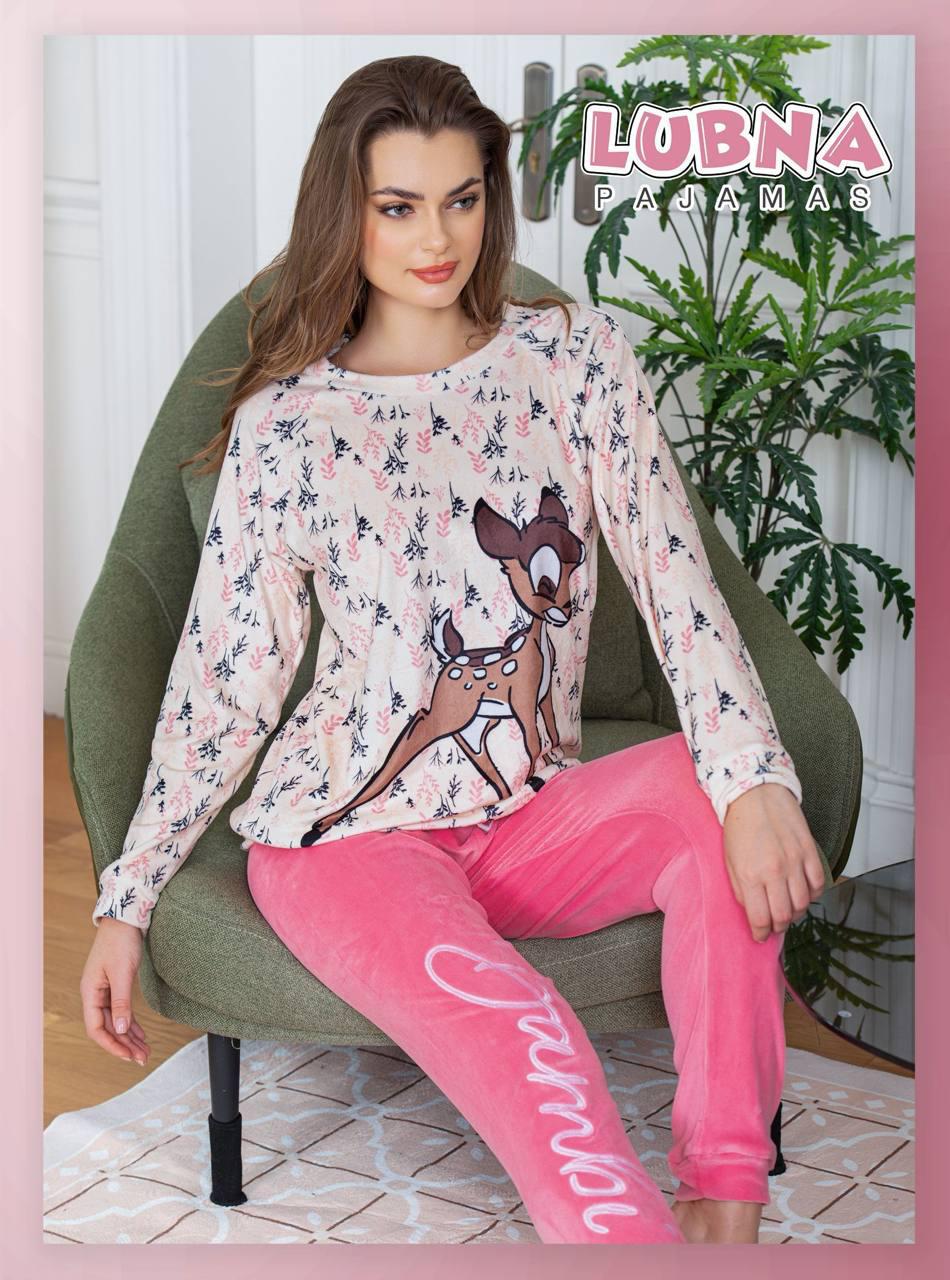 بجامة ديزني زهري